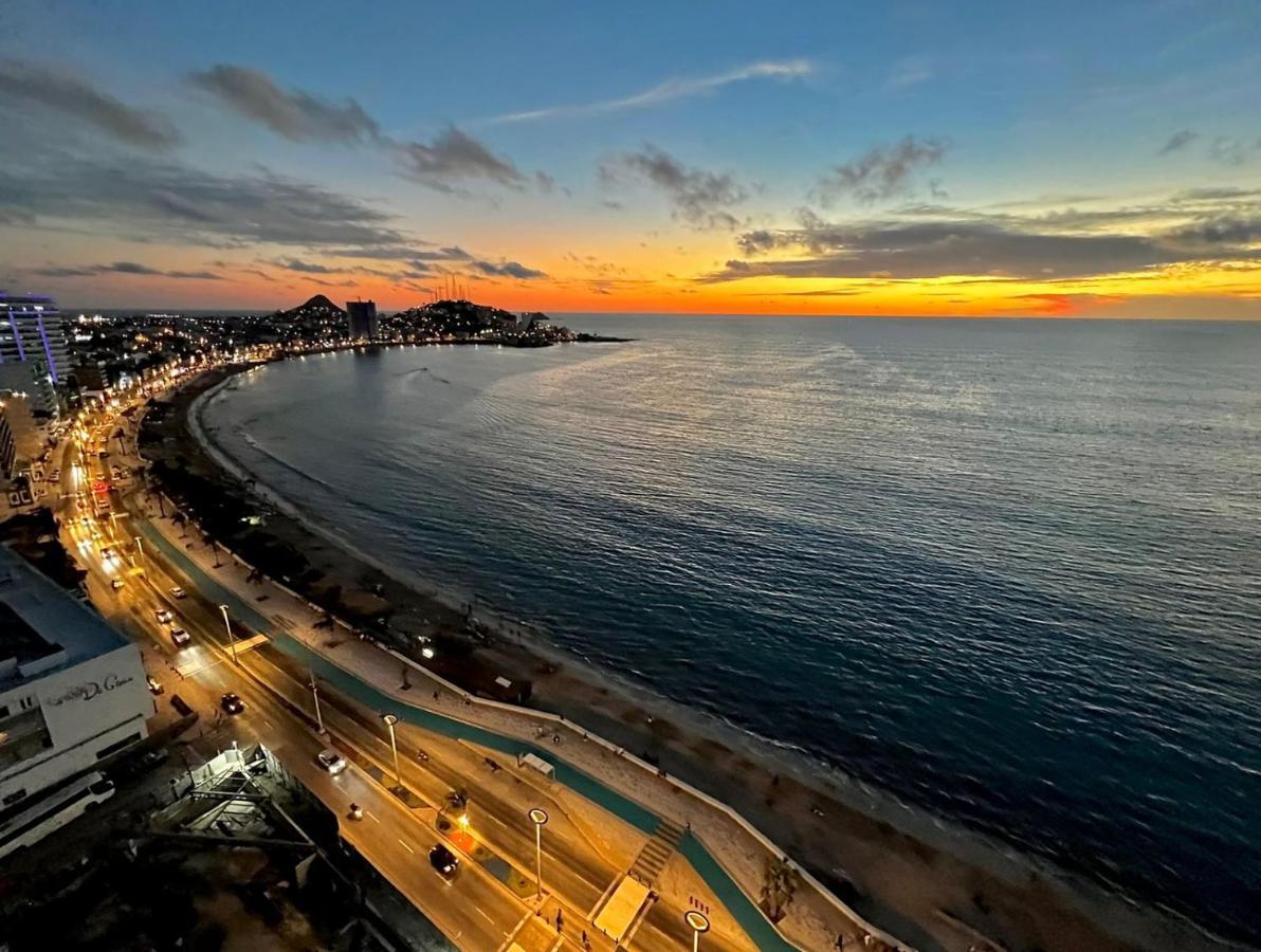 Sunset View Malecon 1404 Vista Panoramica Al Mar Apartment Mazatlán Exterior foto
