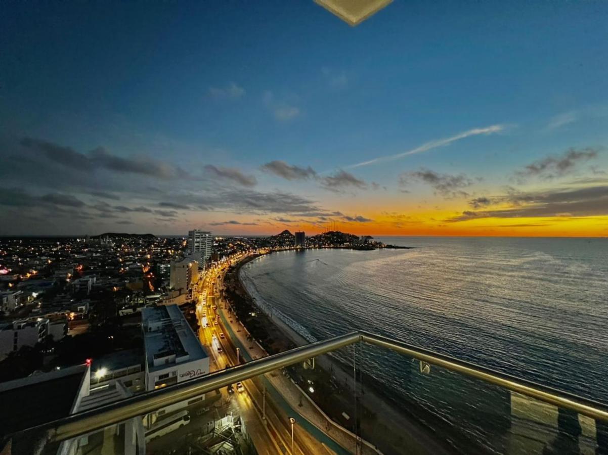 Sunset View Malecon 1404 Vista Panoramica Al Mar Apartment Mazatlán Exterior foto