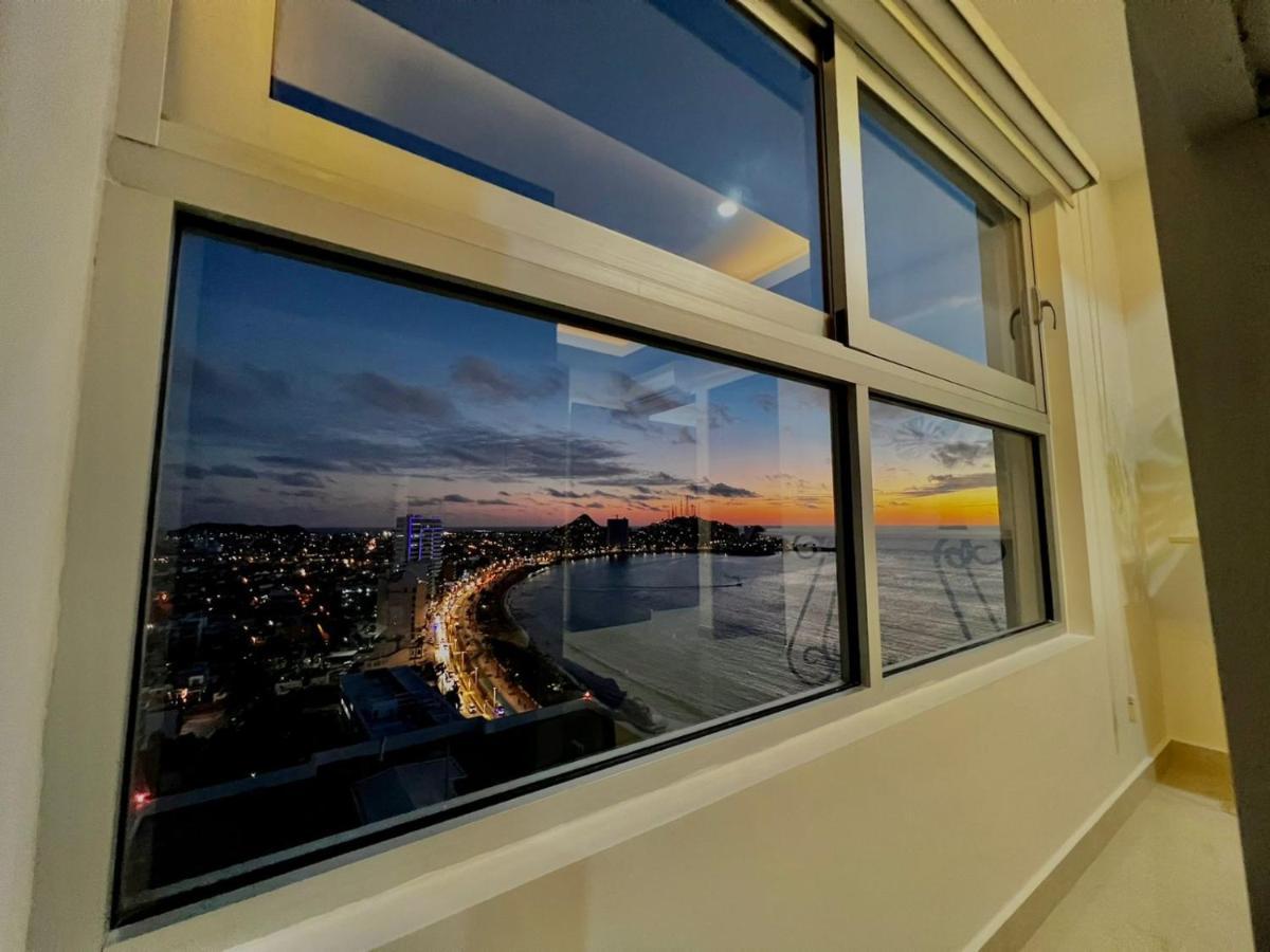 Sunset View Malecon 1404 Vista Panoramica Al Mar Apartment Mazatlán Exterior foto