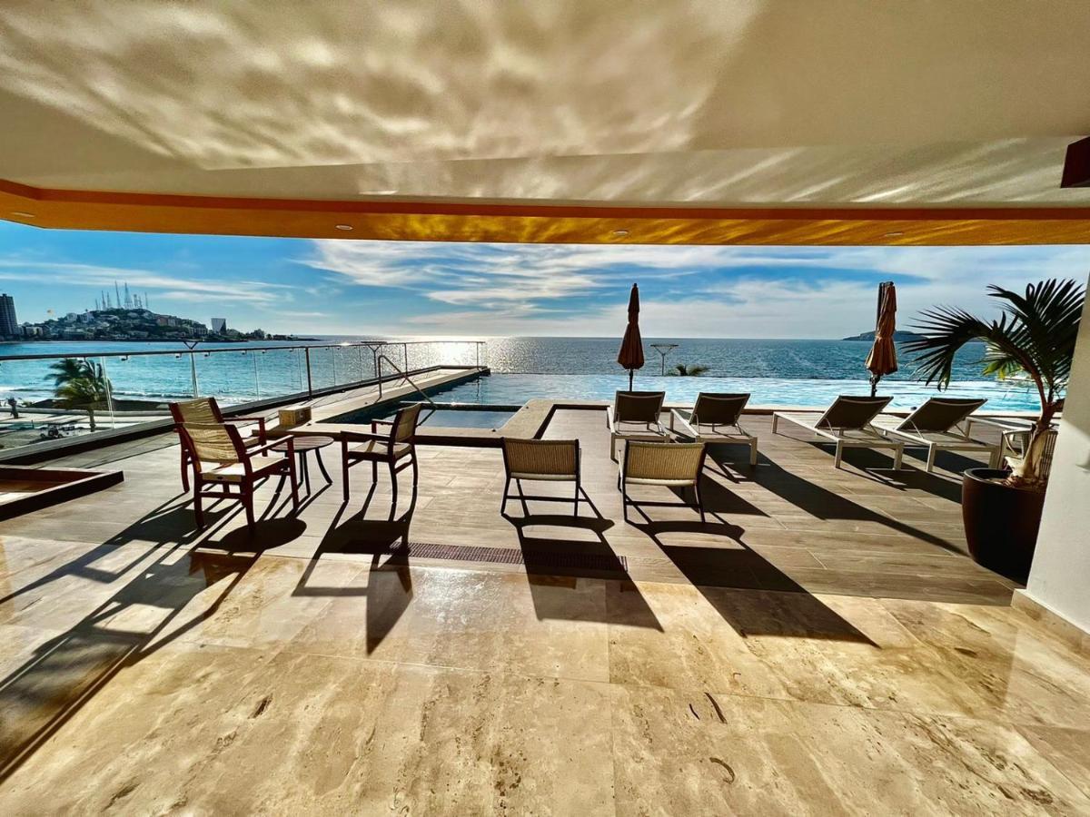 Sunset View Malecon 1404 Vista Panoramica Al Mar Apartment Mazatlán Exterior foto