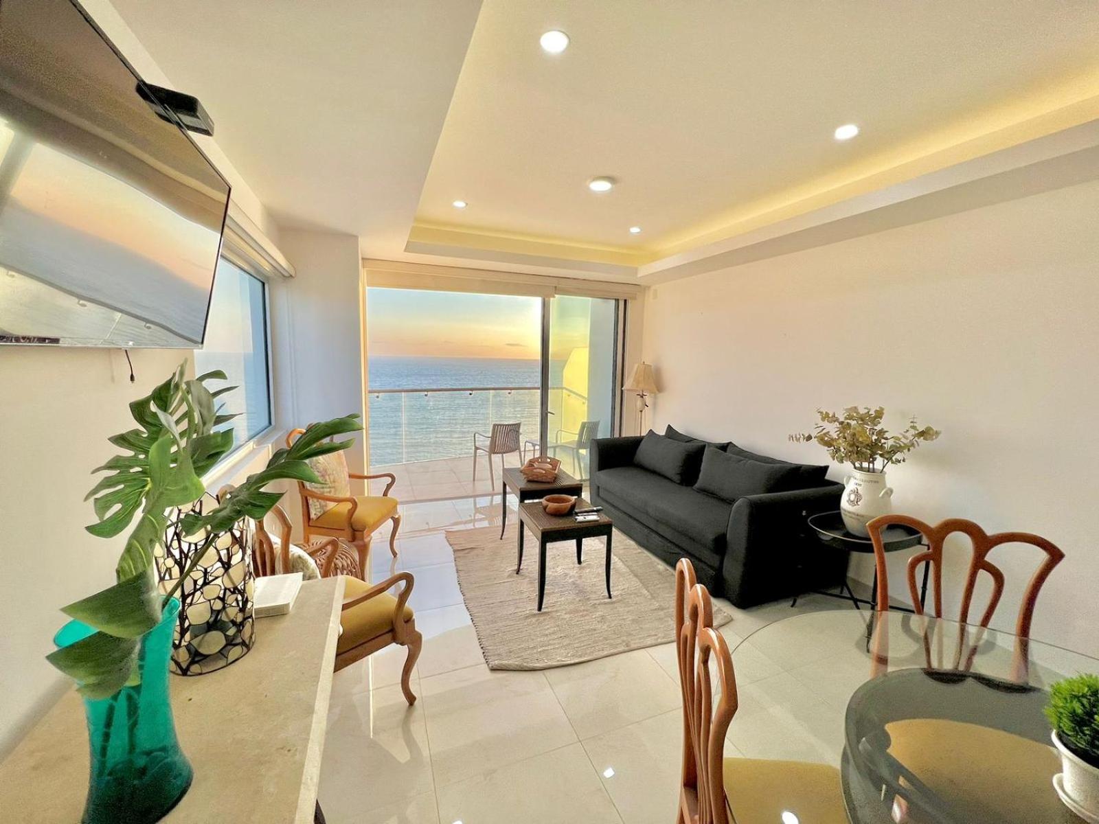 Sunset View Malecon 1404 Vista Panoramica Al Mar Apartment Mazatlán Exterior foto